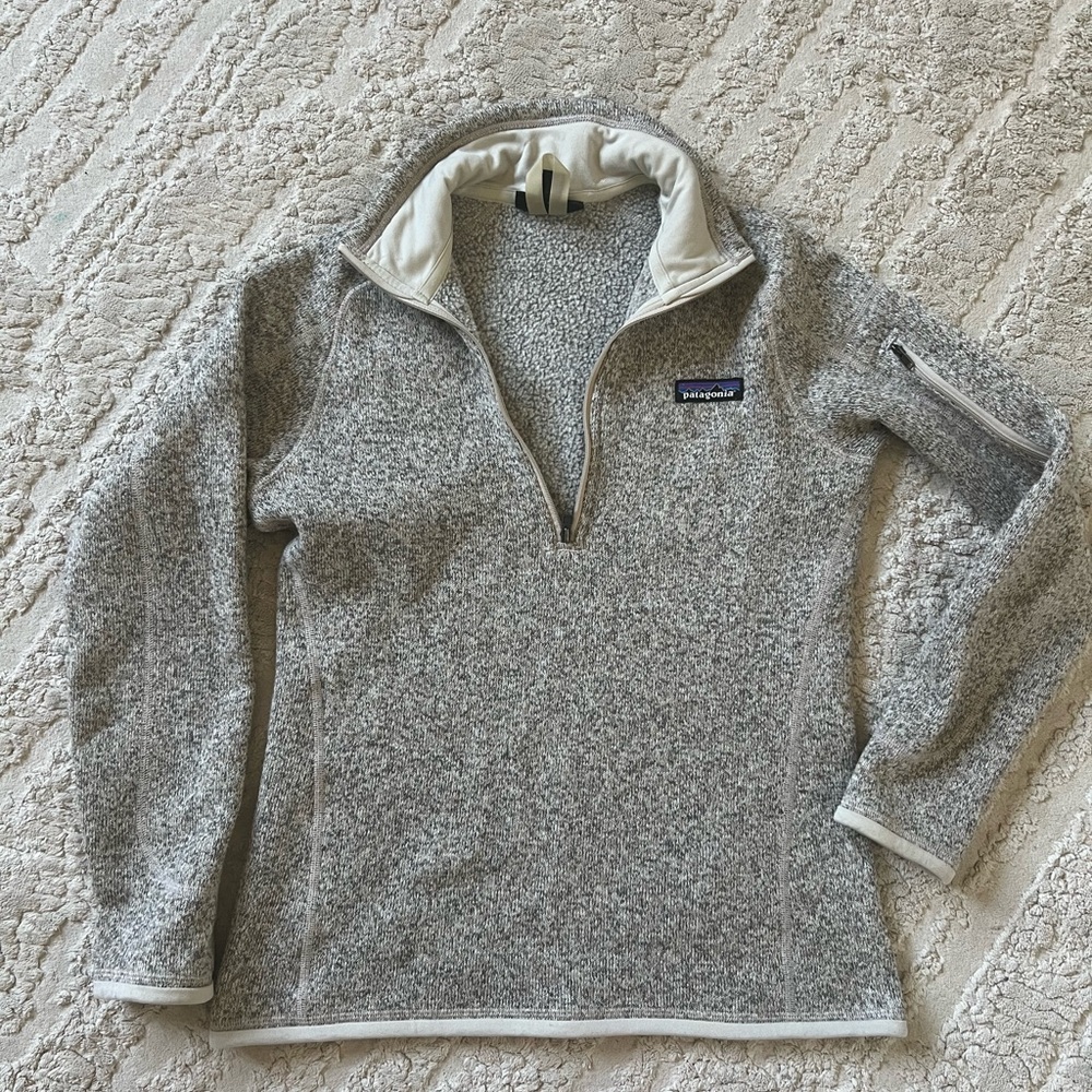 Patagonia | Better Sweater 1/4-Zip | Oatmeal Heather | XS - Picture 2 of 3